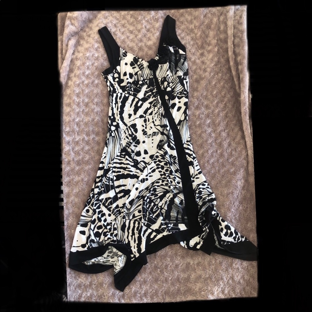 Black and white Dress